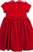 Christmas smocked dress 2