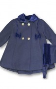 amelia coat - navy