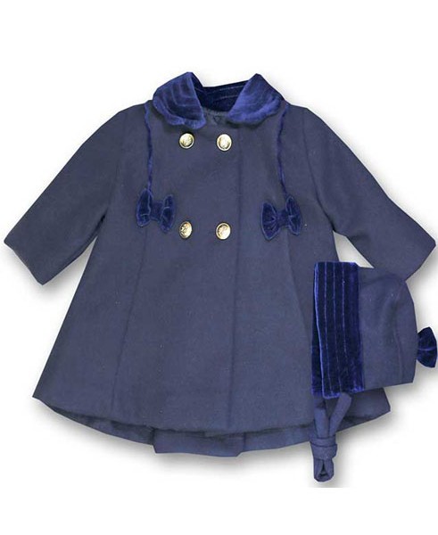 amelia coat – navy