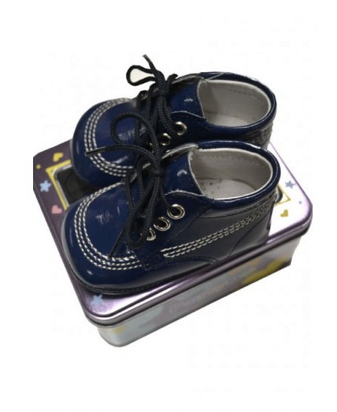 navy pram shoes