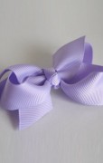 purple classic bow