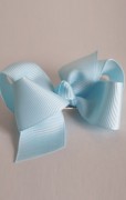 sky blue classic bow
