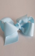 sky blue classic bow