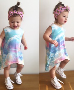 Cloud Hi & Lo Dress